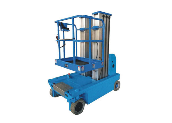 Κίνα Ηλεκτρικό διπλό Forklift ιστών κράμα αργιλίου από το αυτόματο ηλεκτρικό φορτίο περπατήματος πλατφορμών 200kg ανελκυστήρων προμηθευτής
