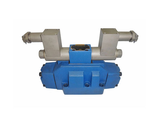 Κίνα Ηλεκτρο - υδραυλική βαλβίδα ελέγχου, υδραυλική κατευθυντική βαλβίδα στο μπλε χρώμα προμηθευτής